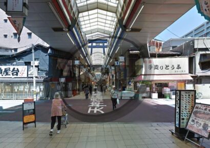 天神橋筋商店街の中です★★約7坪の店前スペース、どう使いますか？