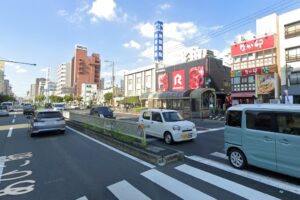 駅前立地★あびこ筋に面す角地!!2フロアー＆大型看板設置OK(^o^)／