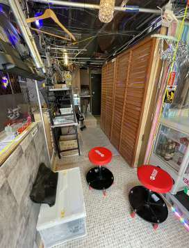 眺望良き(*’▽’)道頓堀川を見下ろすBAR居抜き♬