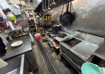 【盛業店跡】駅近！譲渡金不要！厨房内充実ぶり特に一見価値アリ居抜き(≧▽≦)