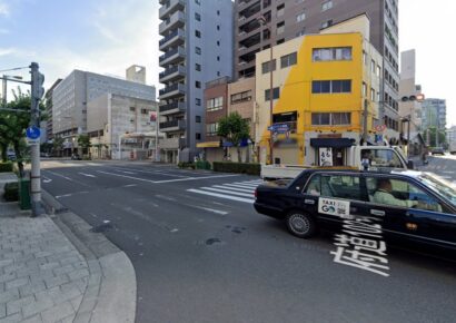 松屋町筋沿い★視認性抜群の角ビル路面テナント(^^)/飲食もOK!!