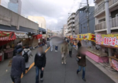 難波エリア!!十日戎は大にぎわいの路面店です(‘◇’)ゞ