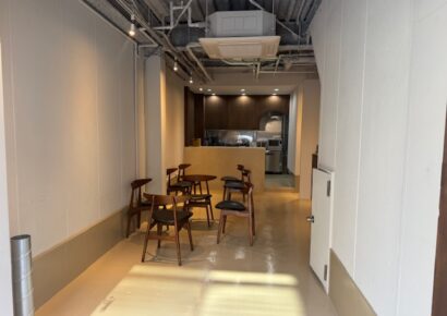 【谷六エリア】飲食店居抜き物件でました★天井高くて開放的◎