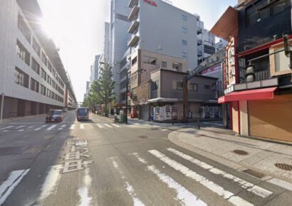 中央大通り×丼池ストリート!!角地一棟貸しで飲食店もご相談可能◎