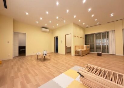 オフィス街の託児所跡(*^^)vそのまま使えてスタートダッシュ!!