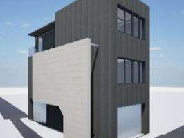 雰囲気のある路地ナカ新築テナントビル。1階角区画空いてます(*^^*)