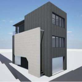 雰囲気のある路地ナカ新築テナントビル。1階角区画空いてます(*^^*)