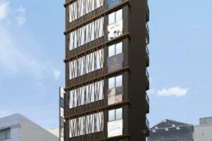 京橋駅、目の前。2026年夏、視認性抜群のビルが完成します(^o^)／