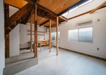 《タニロク・路地裏》歴史を刻む、吹き抜けの古民家。