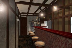 心斎橋のど真ん中、隠れ家バーで夢をかなえる(^o^)／