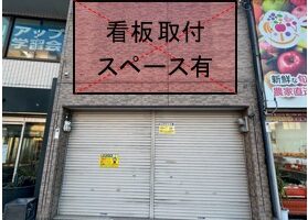 【看板取付可】内環沿い視認性◎！業種相談可１棟貸路面店♪