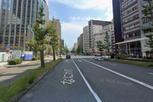 なにわ筋沿いで“ちゃんと目に入る”！築浅ビルの1階路面テナント、出ました✨
